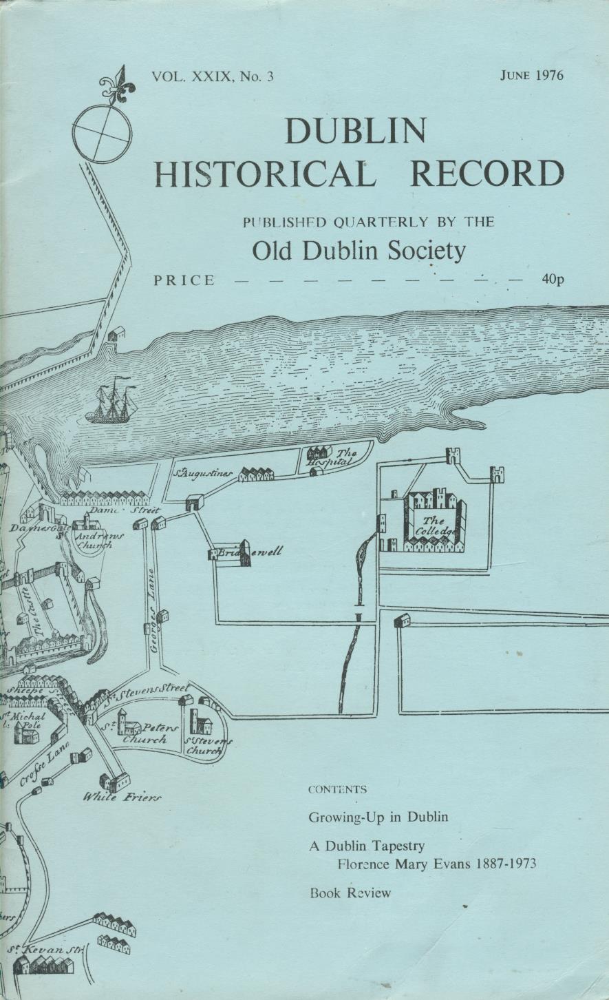 Dublin Historical Record Published by the Old Dublin Society